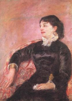 Mary Cassatt : Portrait of an Italian Lady